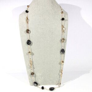 The Limited Gold Tone Beaded Necklace